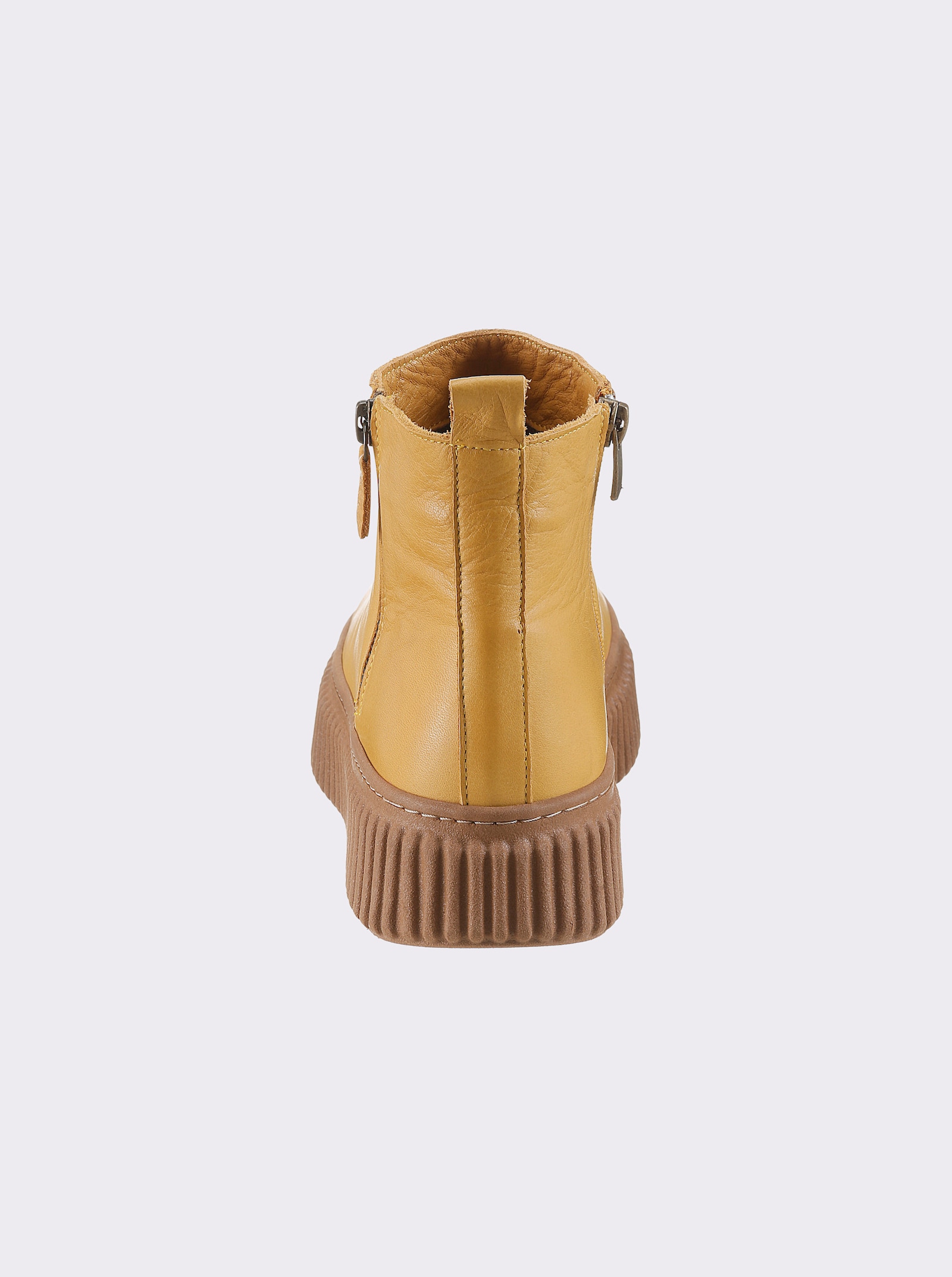 Stiefelette - senfgelb