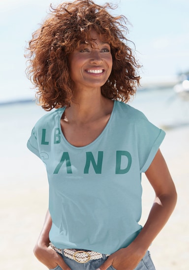 Elbsand T-shirt - turquoise