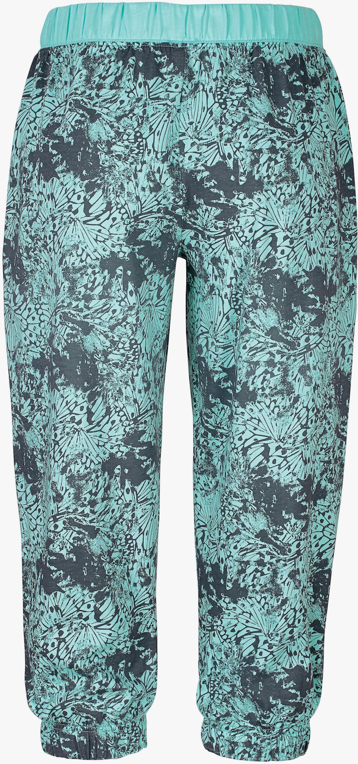 Buffalo Capri-Pyjama - mint-gemustert