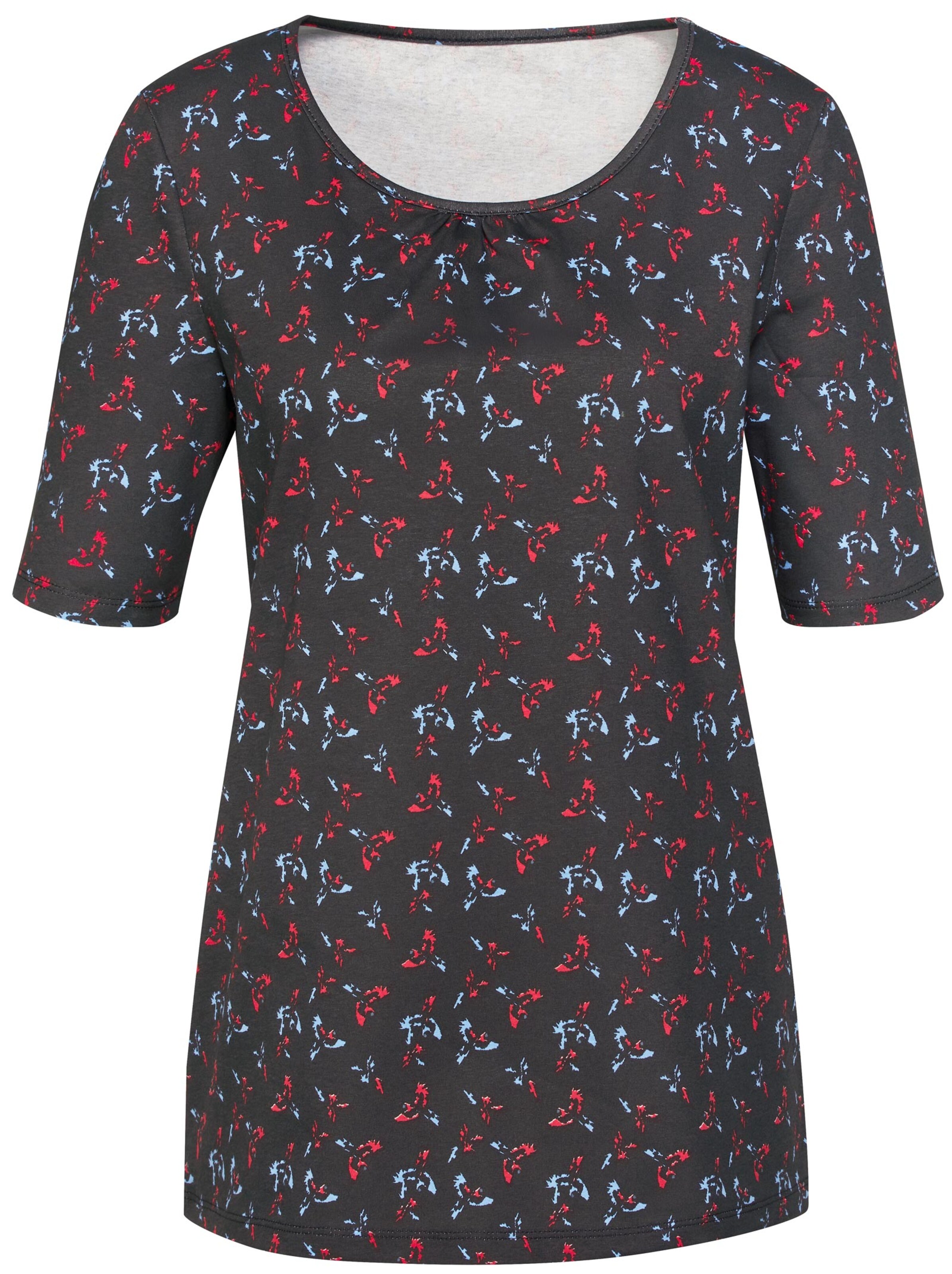 Shirt - schwarz-gemustert