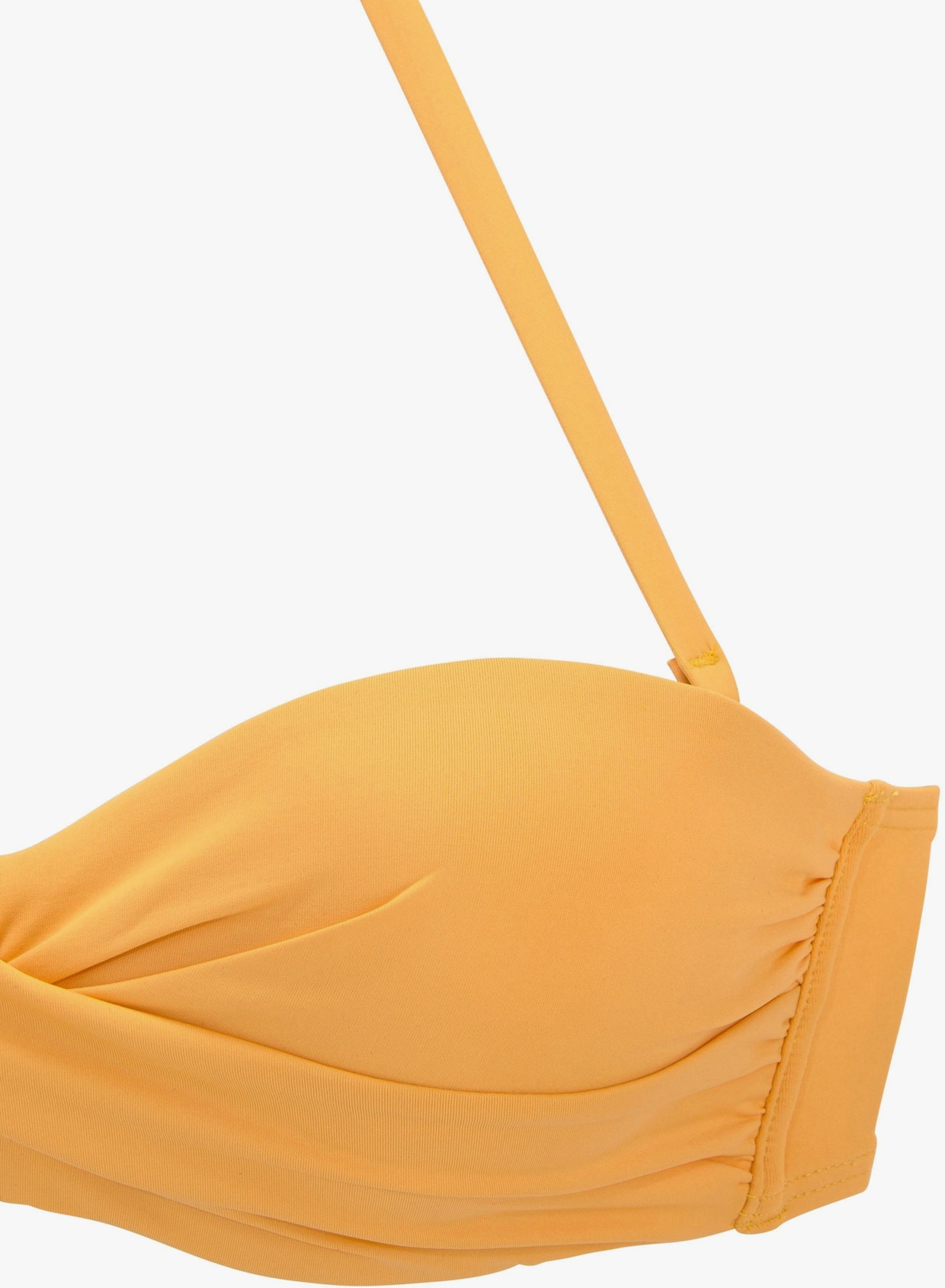 s.Oliver Bügel-Bandeau-Bikini-Top - gelb