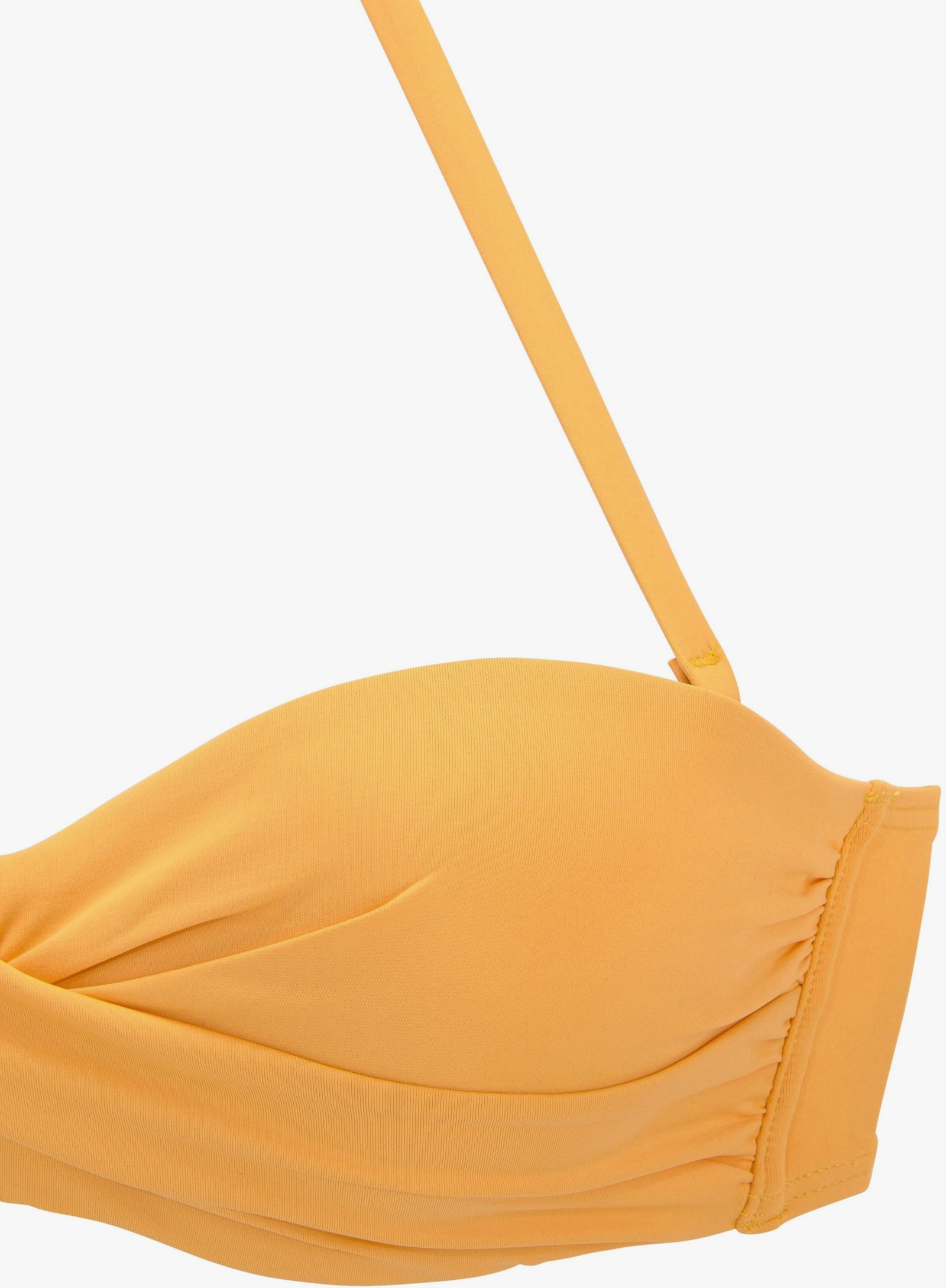 s.Oliver Bügel-Bandeau-Bikini-Top - gelb