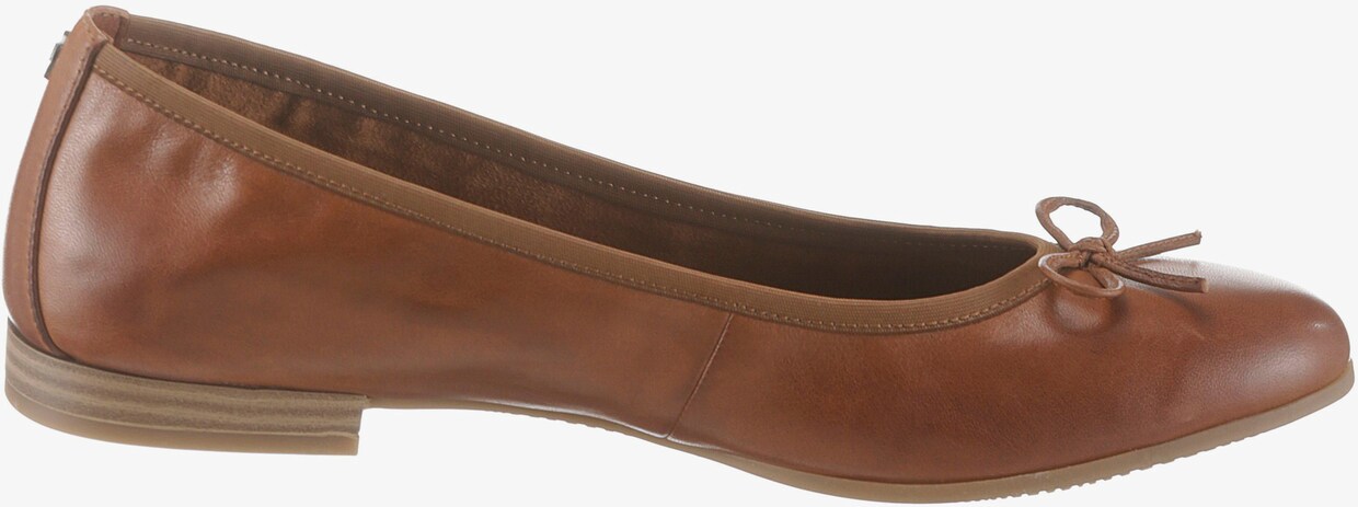 Tamaris Ballerina - cognac
