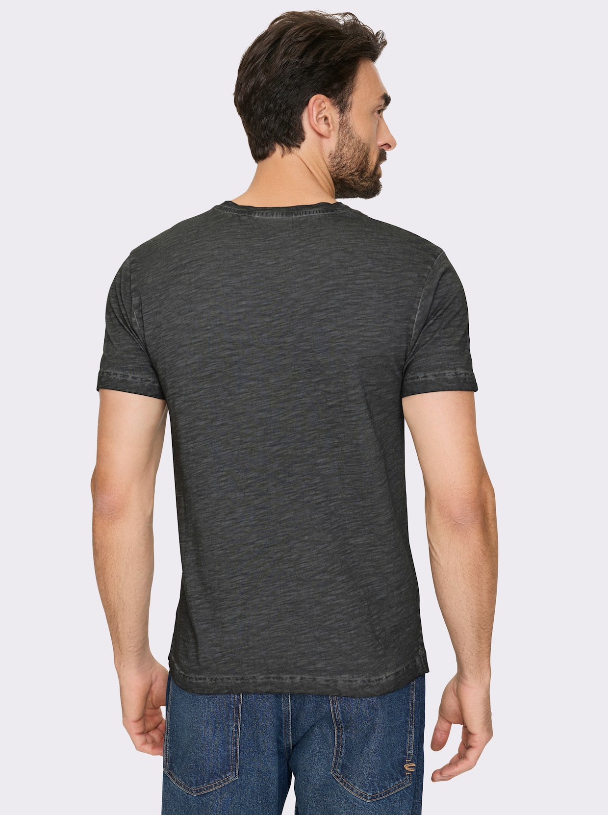 Marco Donati T-Shirt - graphit-bedruckt