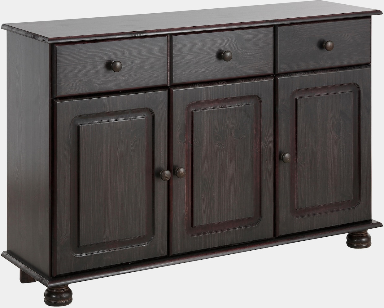 Home affaire Sideboard - dunkelbraun