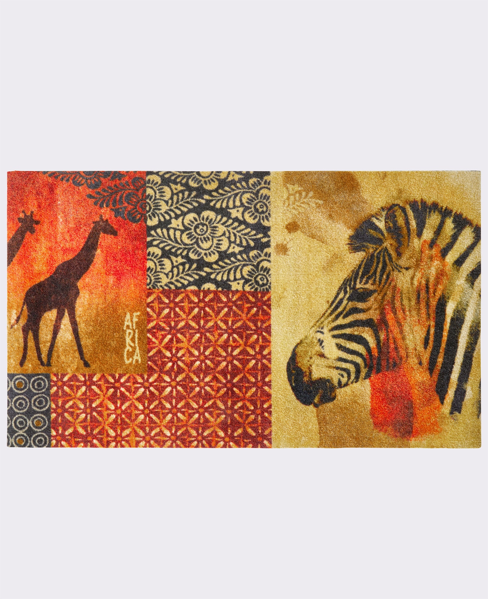 wash+dry by Kleen-Tex Fußmatte - terra-beige