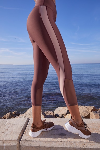 LASCANA ACTIVE 7/8-Leggings - braun