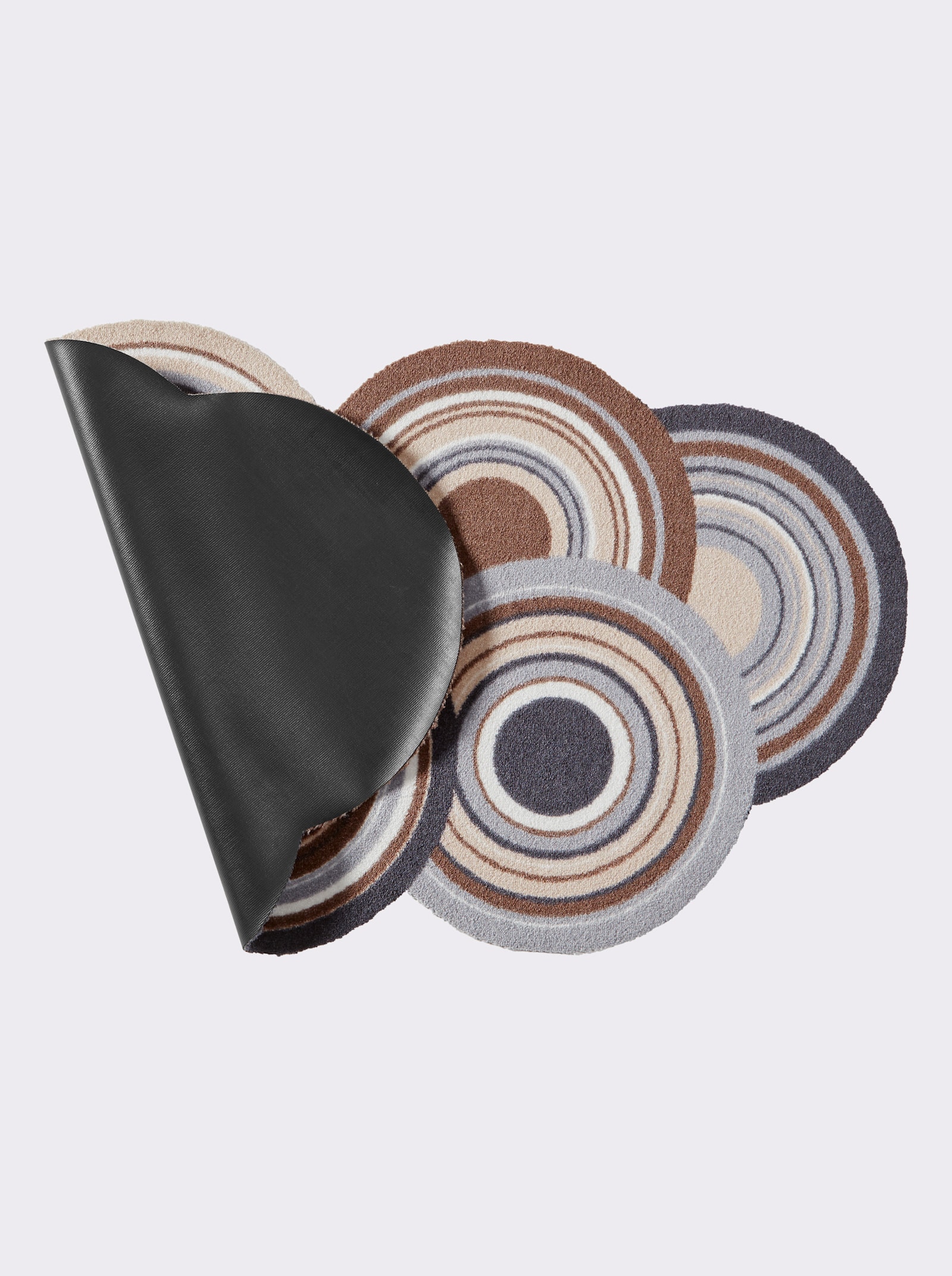 wash+dry by Kleen-Tex Fußmatte - grau-natur