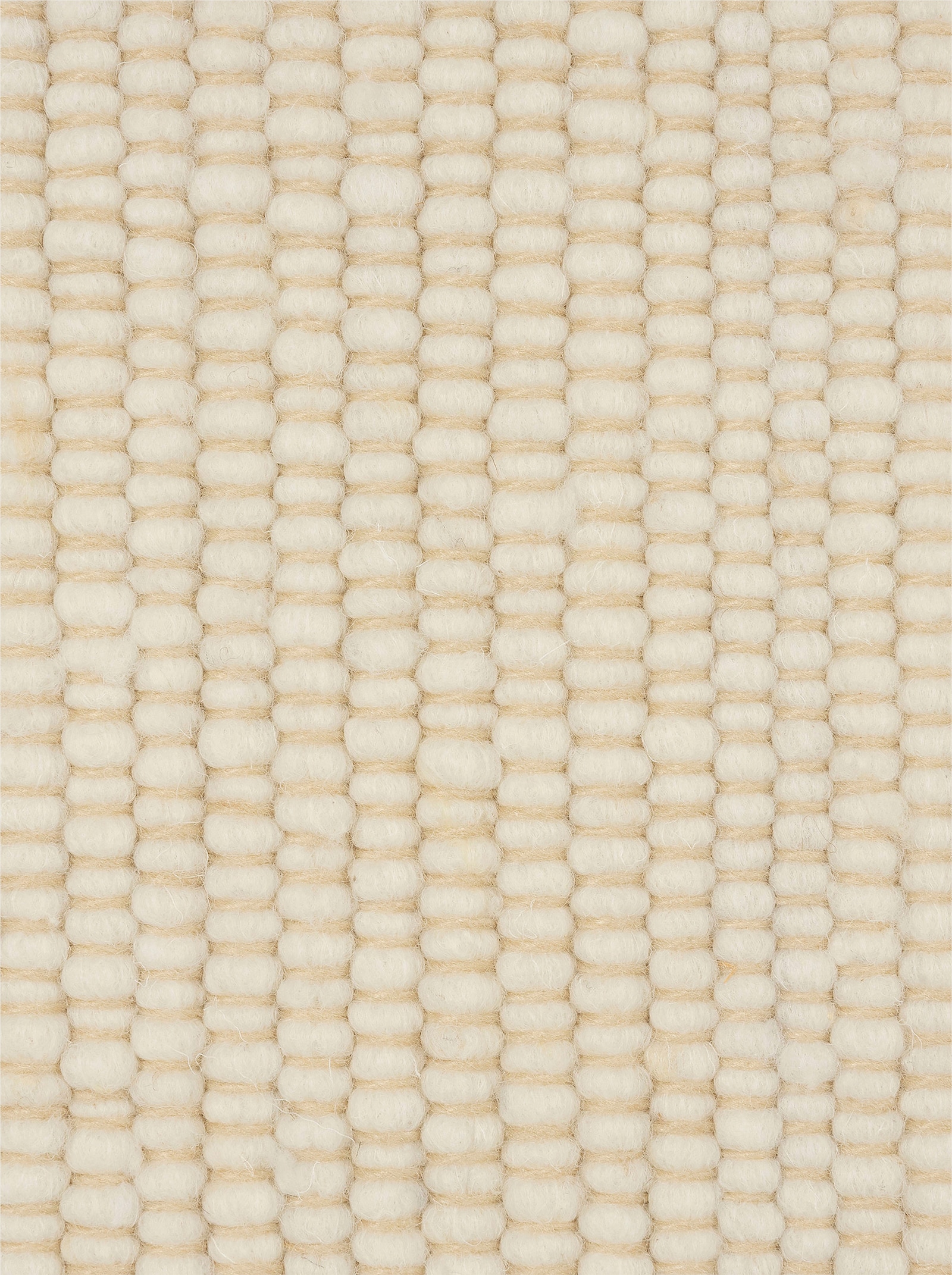 Theko Handwebteppich - beige-meliert