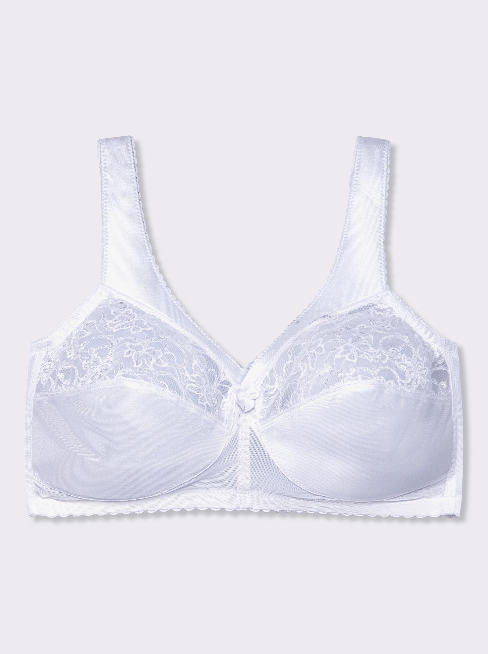 Glamorise Entlastungs-BH ohne Bügel mit Stütze - weiß