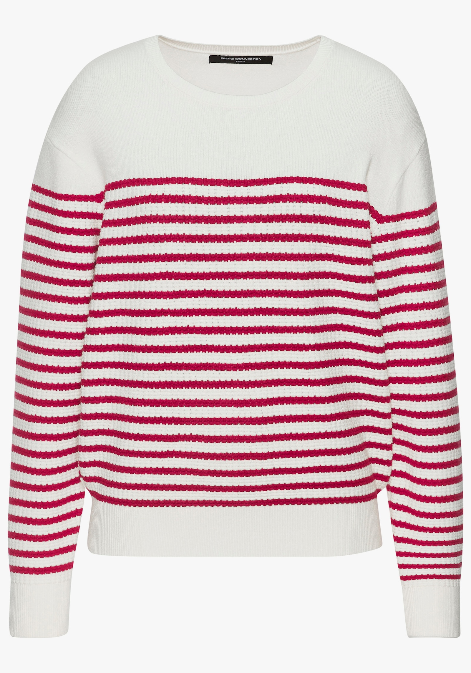 French Connection Sweater - blanc-rouge