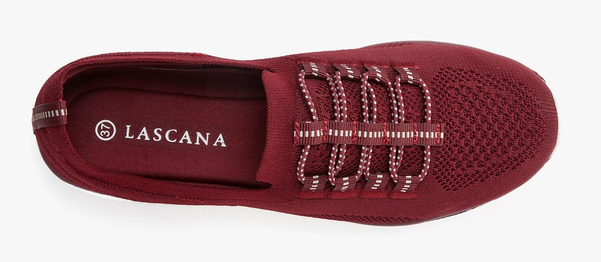 LASCANA Sneaker - bordeaux