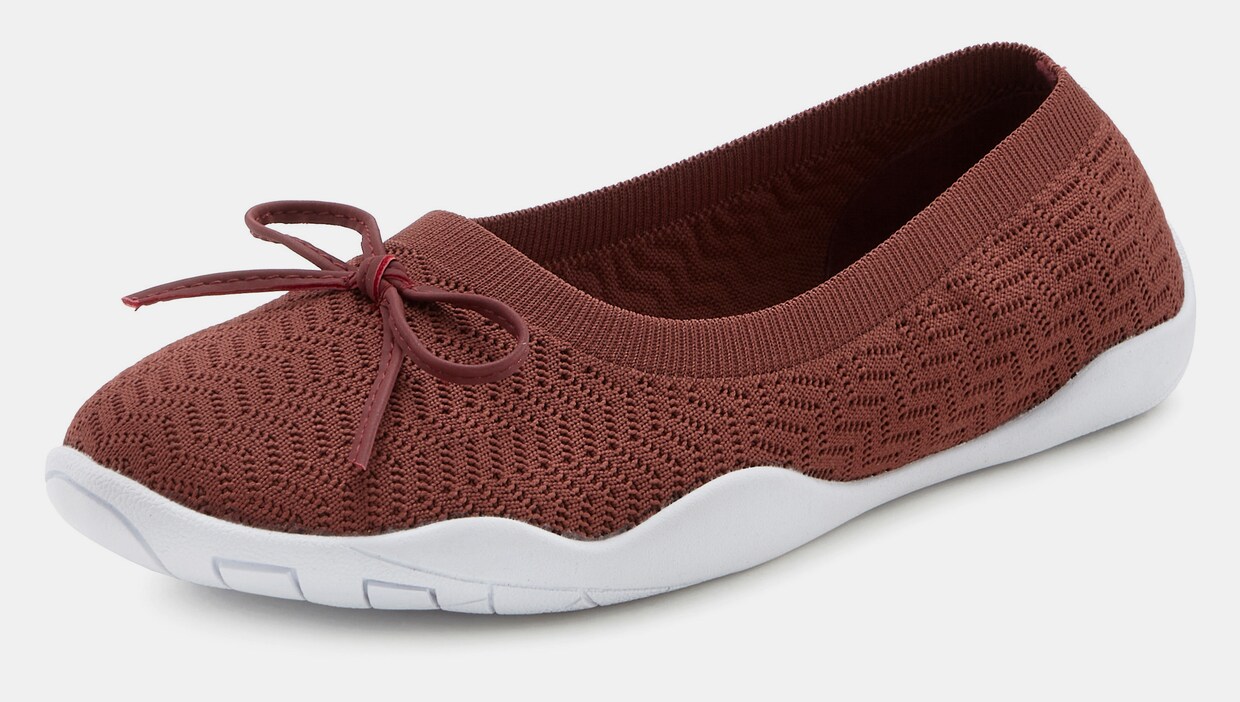 LASCANA Sneakers ballerines - mauve