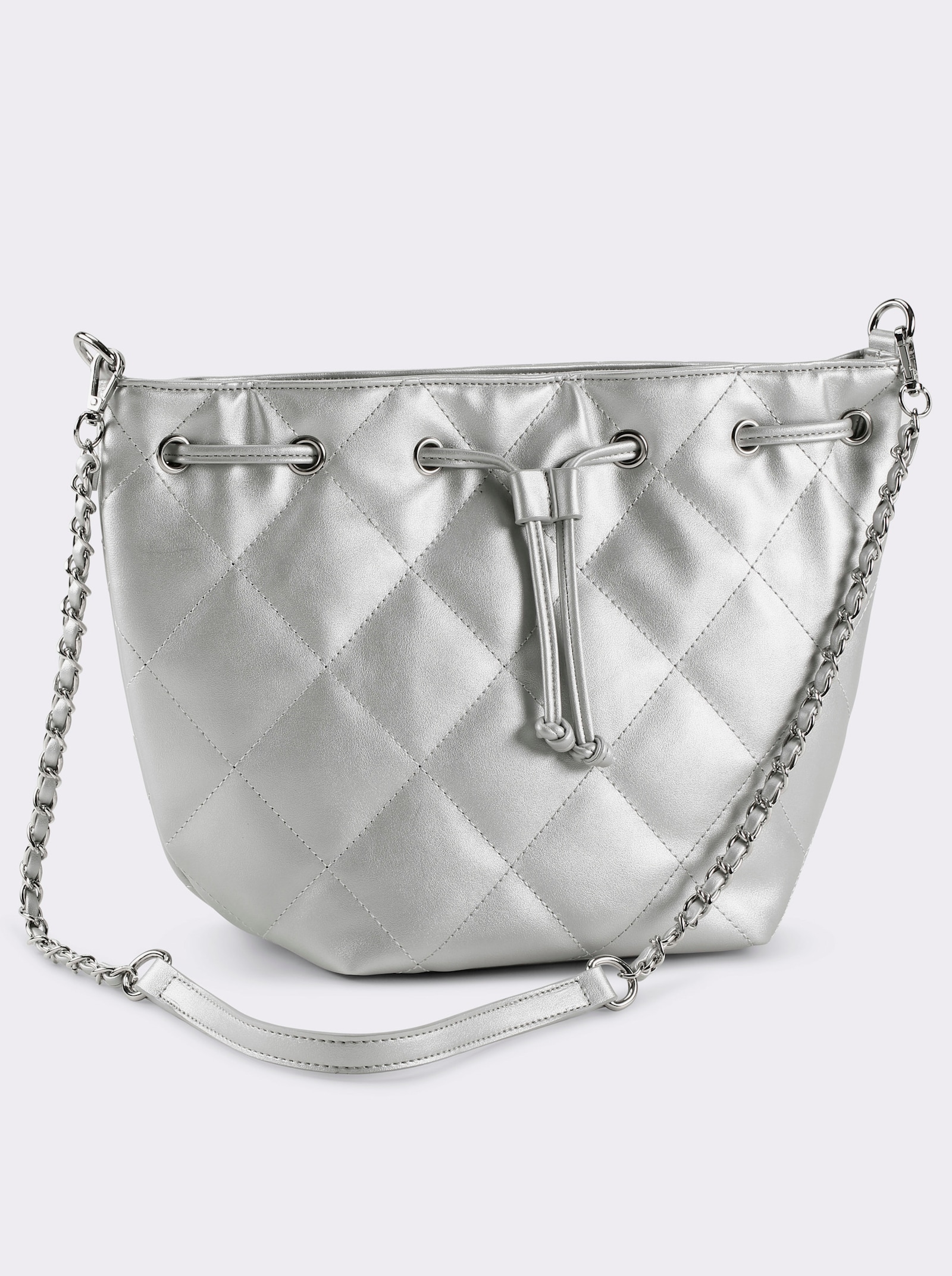 heine Tas - zilverkleur