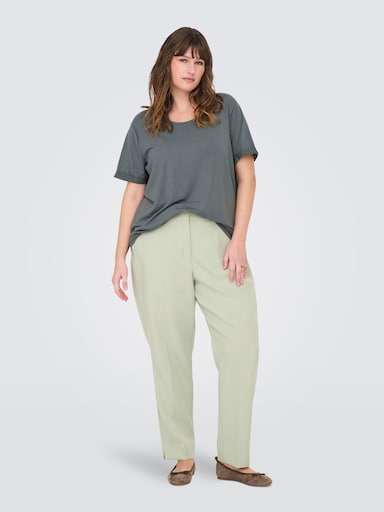 ONLY CARMAKOMA Kurzarmshirt - balsam green