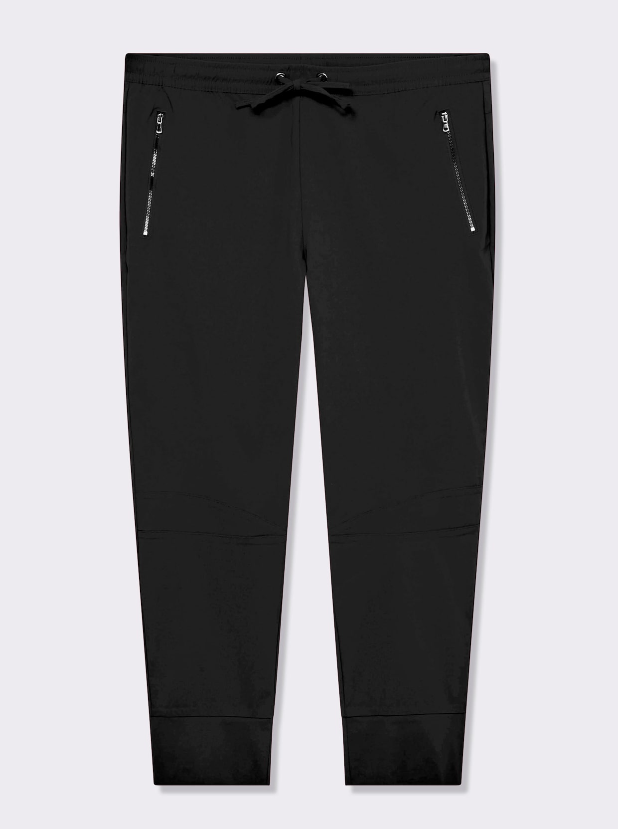 Jogg Pants mit Passformsattel hinten - schwarz