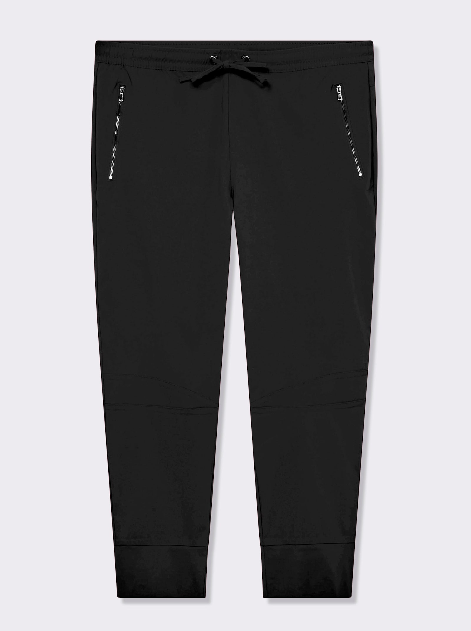 Jogg Pants mit Passformsattel hinten - schwarz