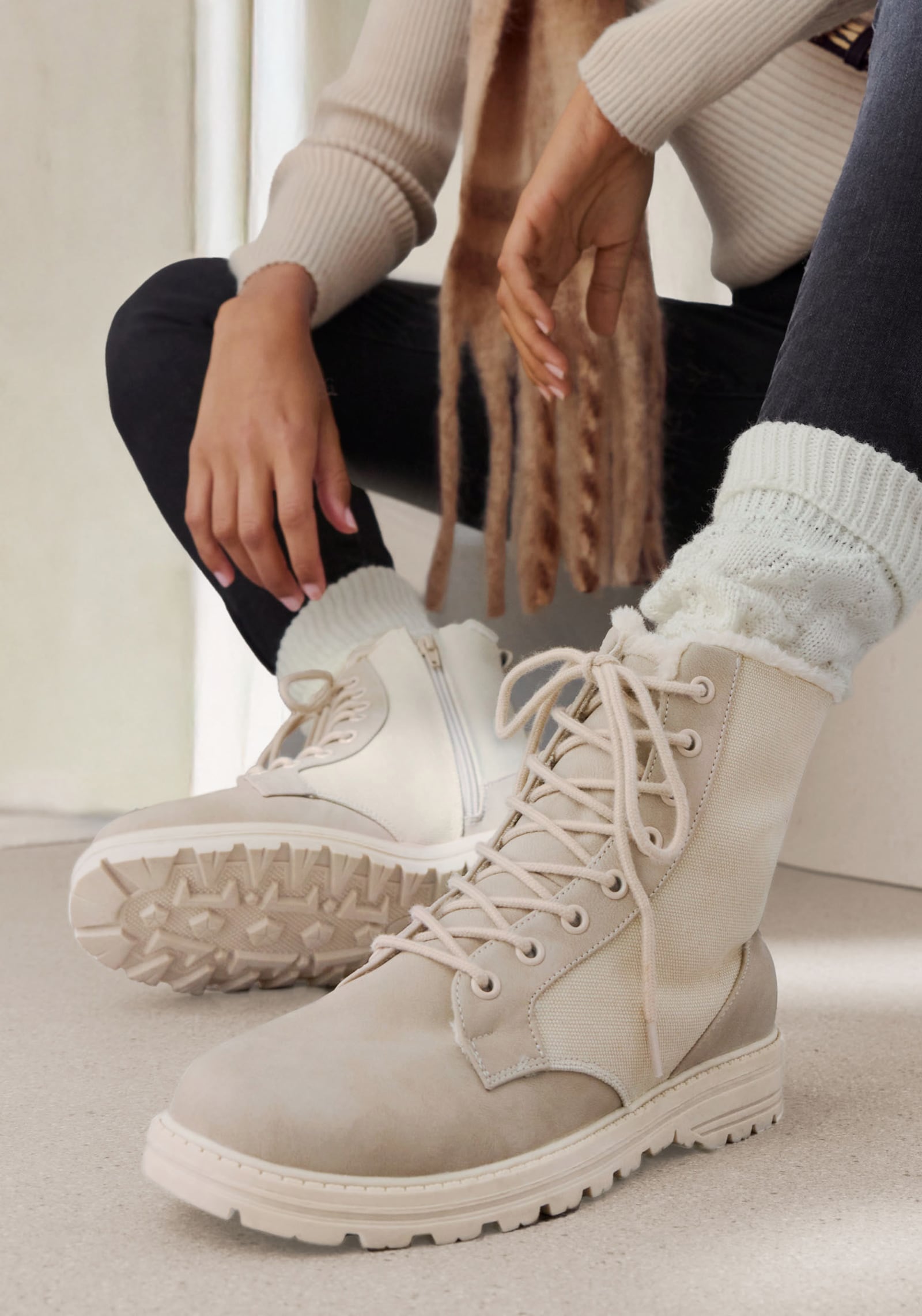 Vivance Stiefelette - beige