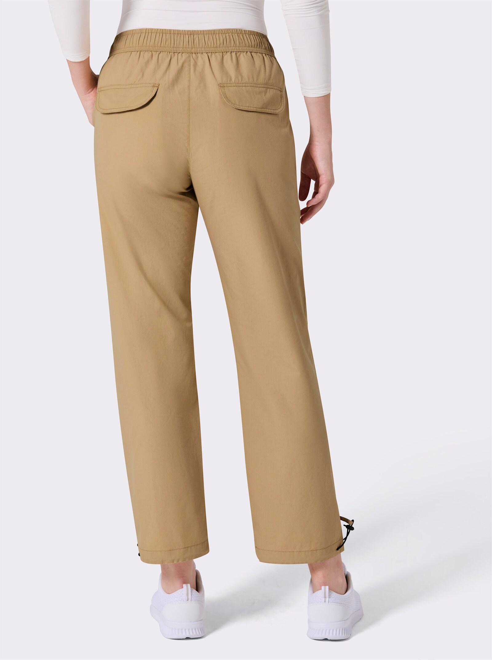 Catamaran Sports Freizeithose mit Pattentaschen hinten - camel