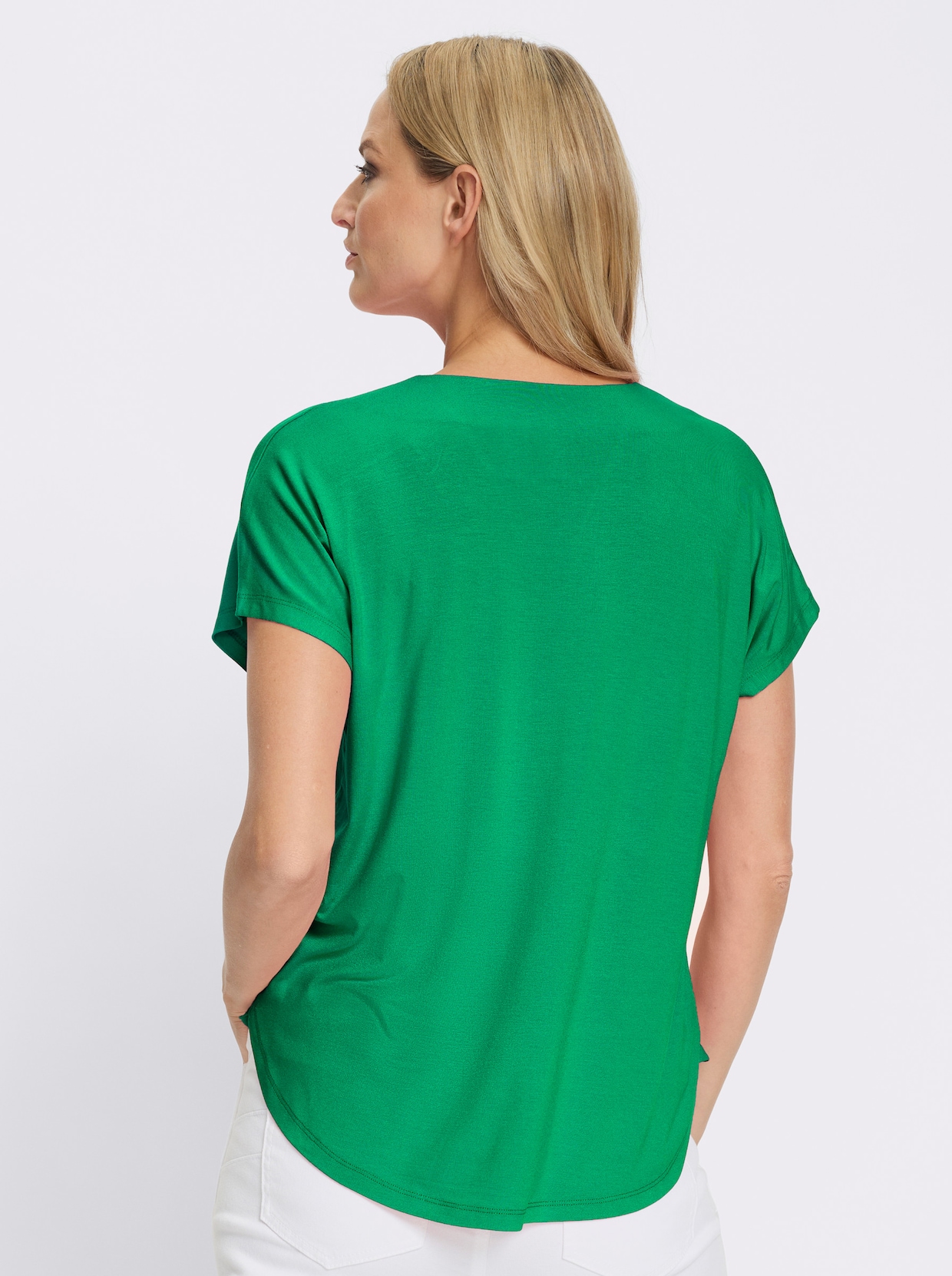 heine Kurzarmshirt - grasgrün