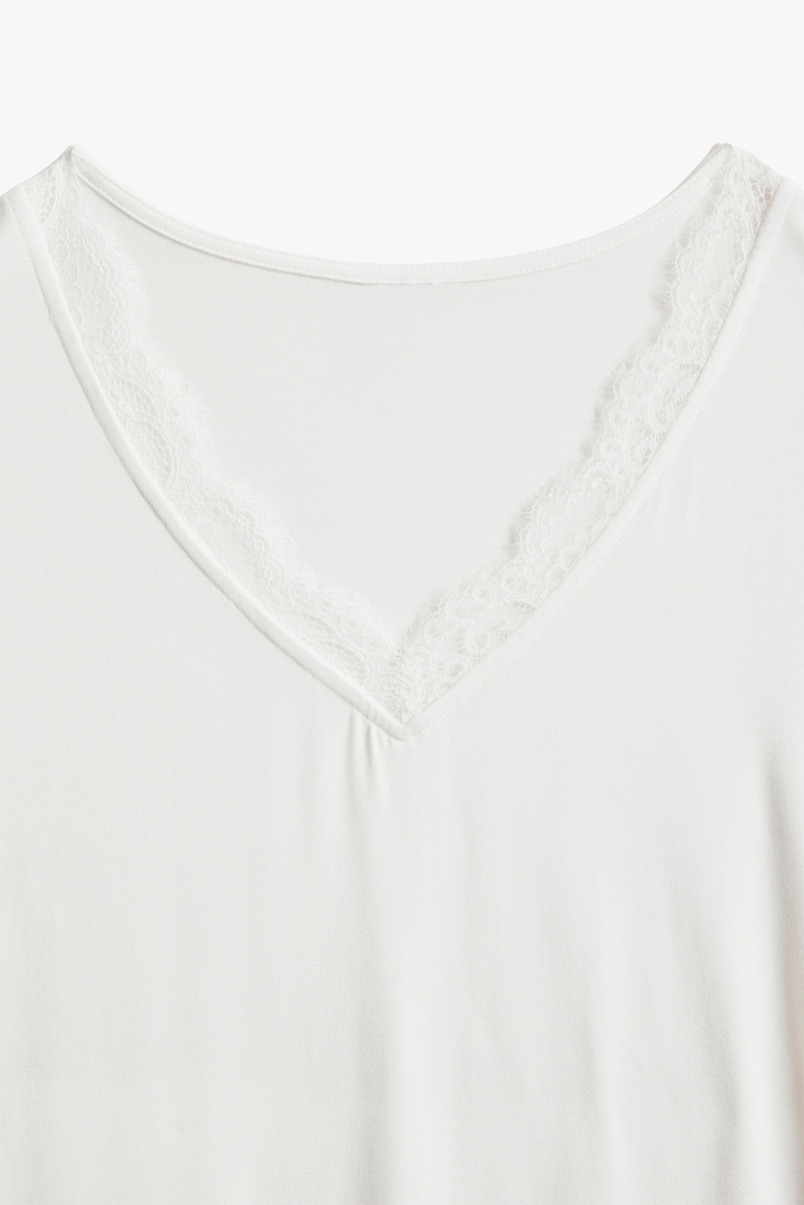 LASCANA Langarmshirt - creme