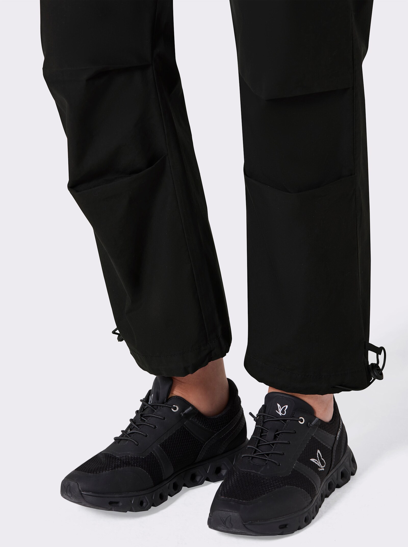Catamaran Sports Freizeithose mit Pattentaschen hinten - schwarz