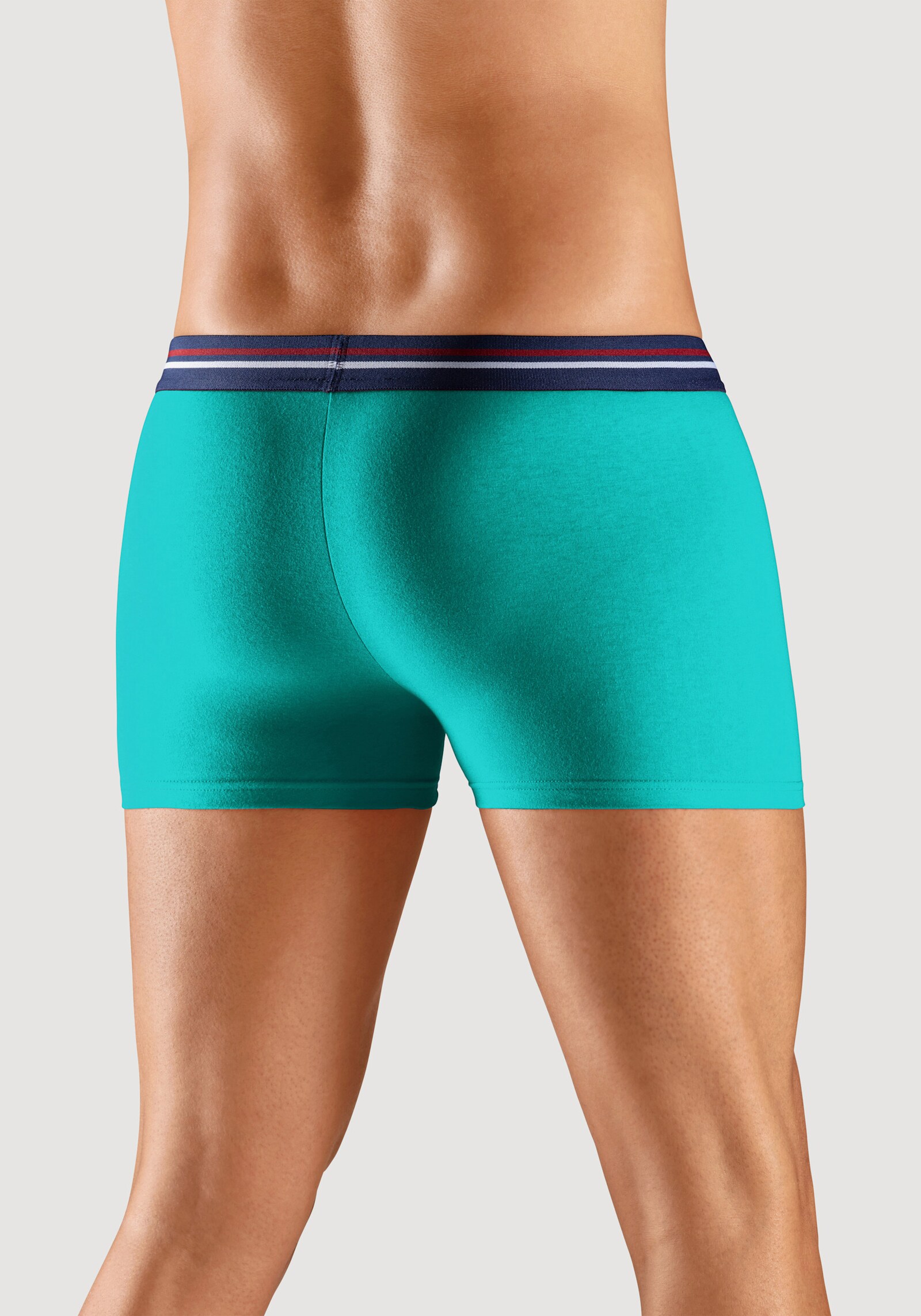 H.I.S Boxer - grün, lime, blau, rot, schwarz