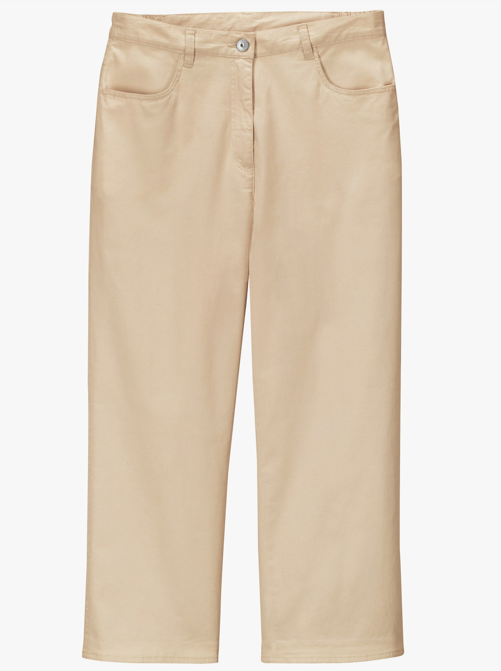 7/8 džíny s ozdobnými knoflíky - berber