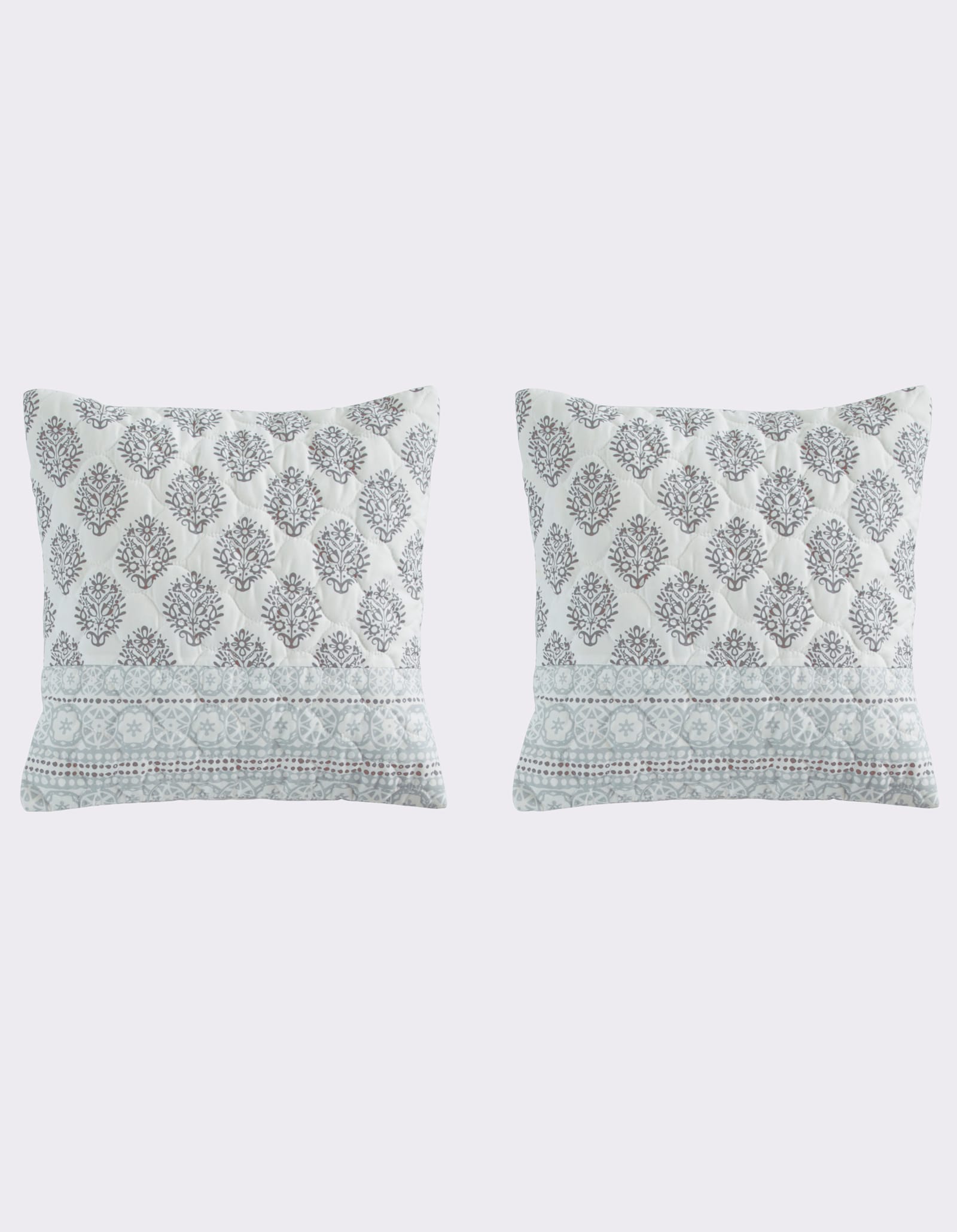 Impressionen Tagesdecke - weiß-grau