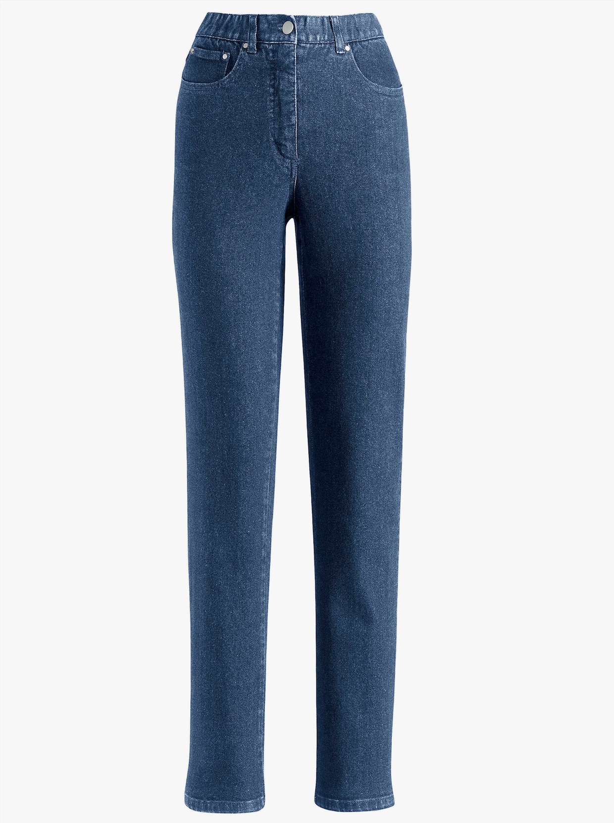 5-ficks jeans - blue-stone-washed