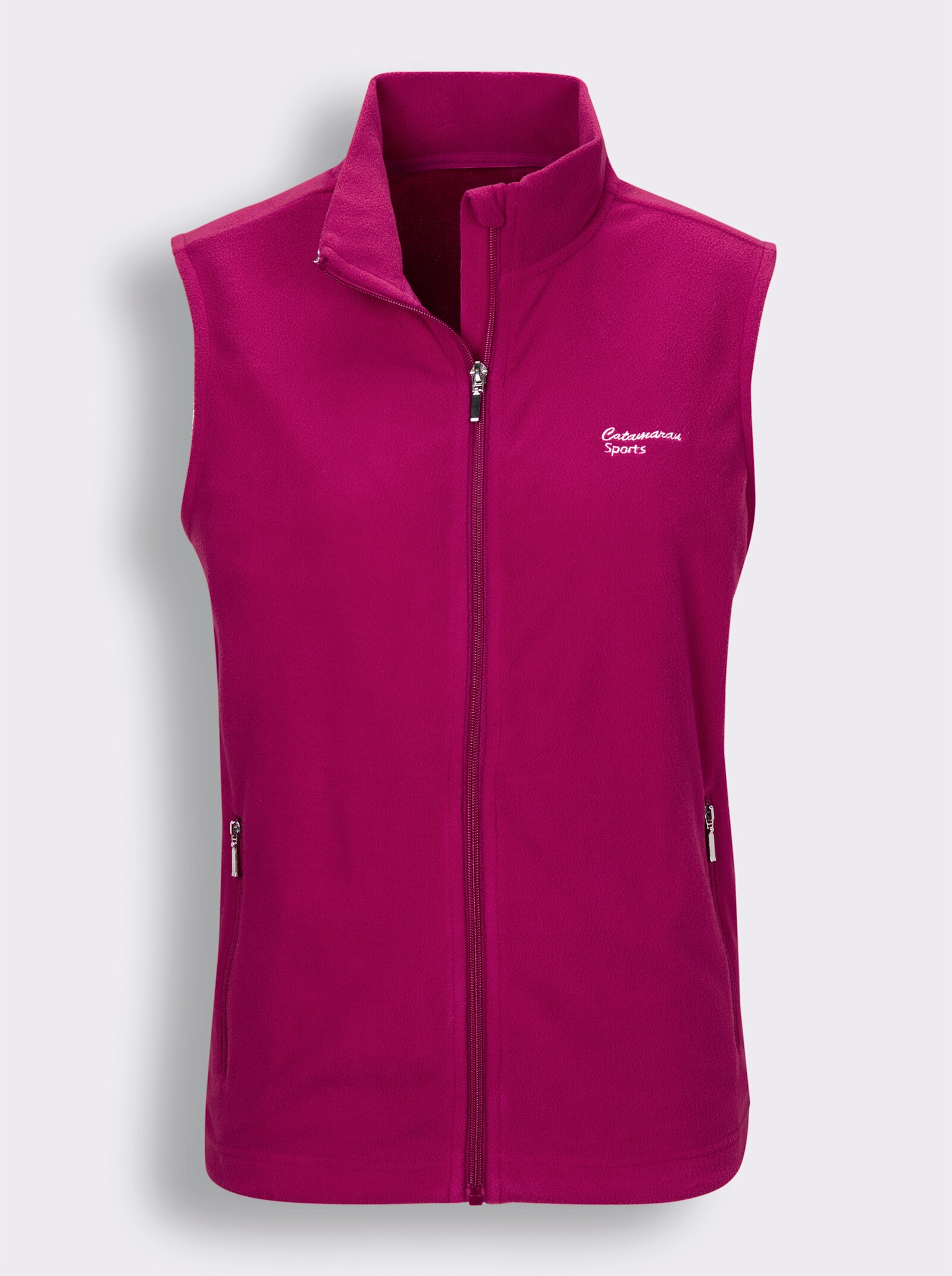Catamaran Sports Fleeceweste mit weitenregulierbarem Saum - malve