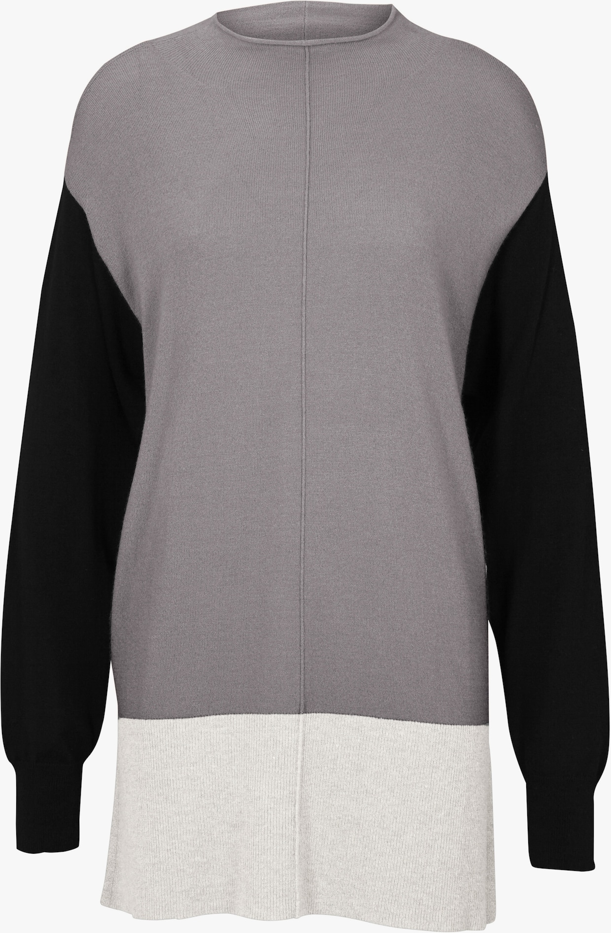 heine Pullover - grau-schwarz