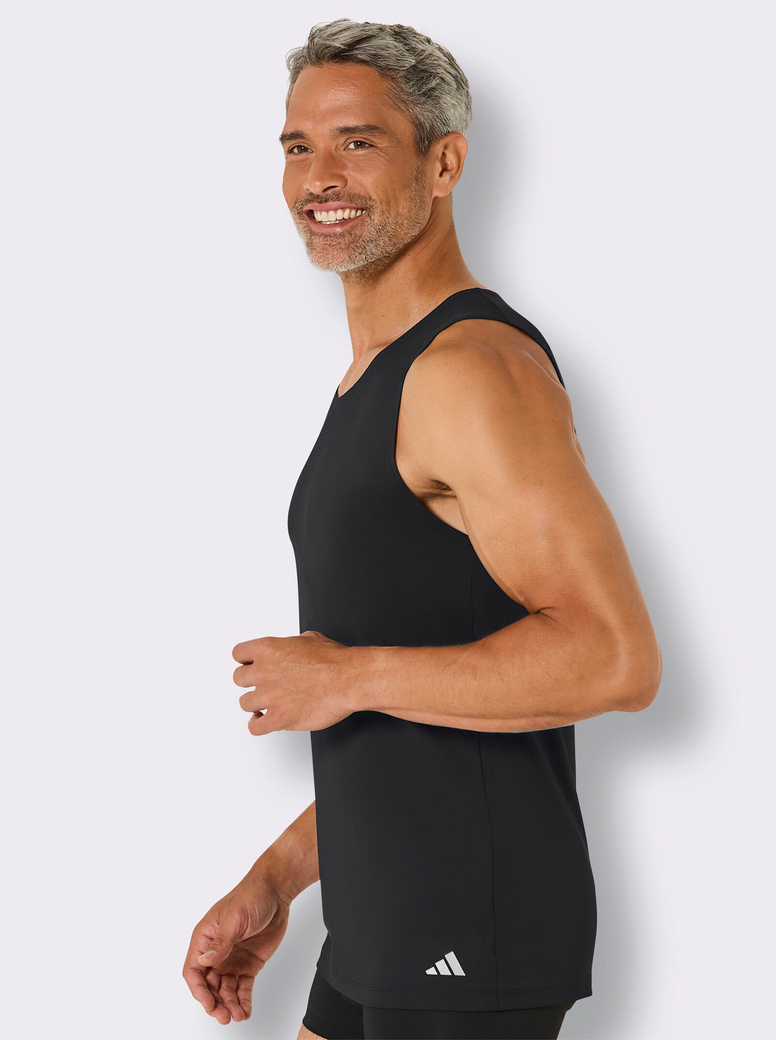Adidas Funktions-Shirt - schwarz