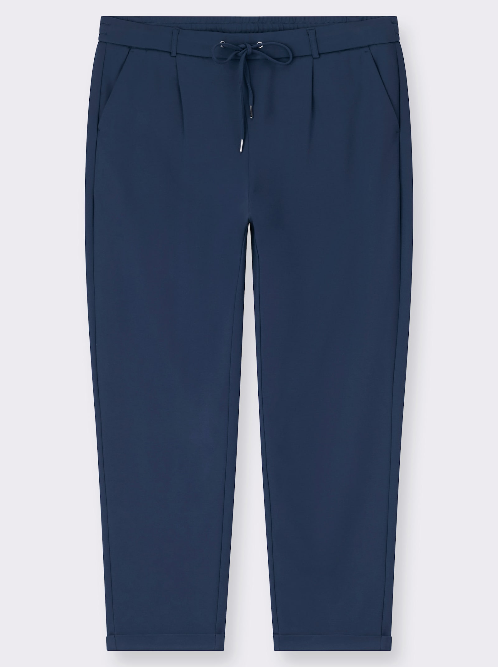 Jogg Pants in Interlock-Qualität - dunkelblau