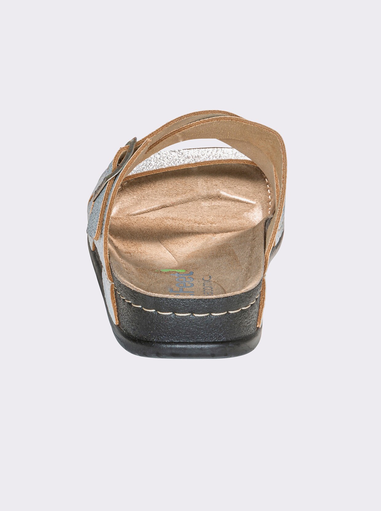Dr. Feet slippers - Zilverkleur