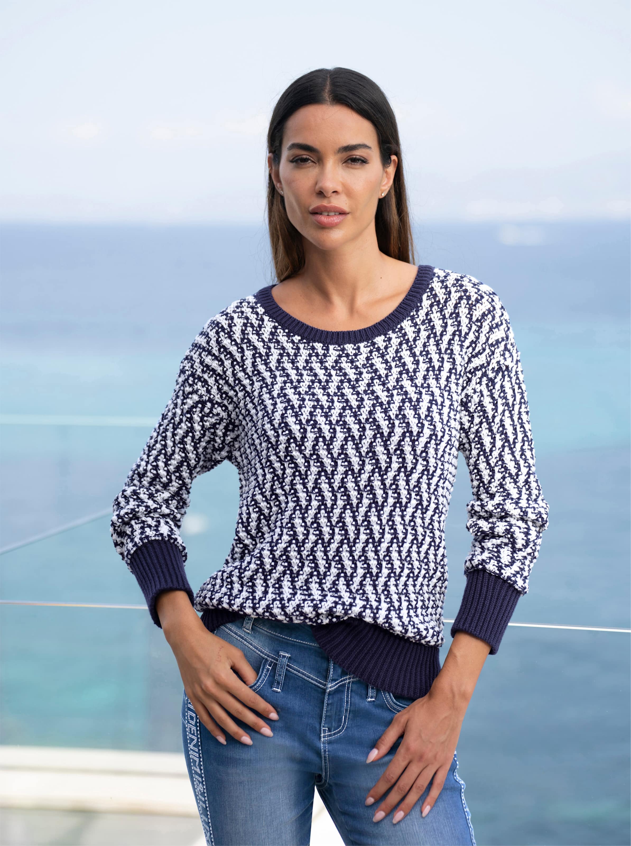 Pullover met lange mouwen