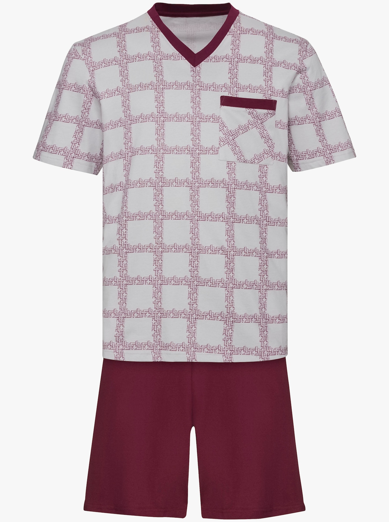 KINGsCLUB Shortys - bleu + bordeaux