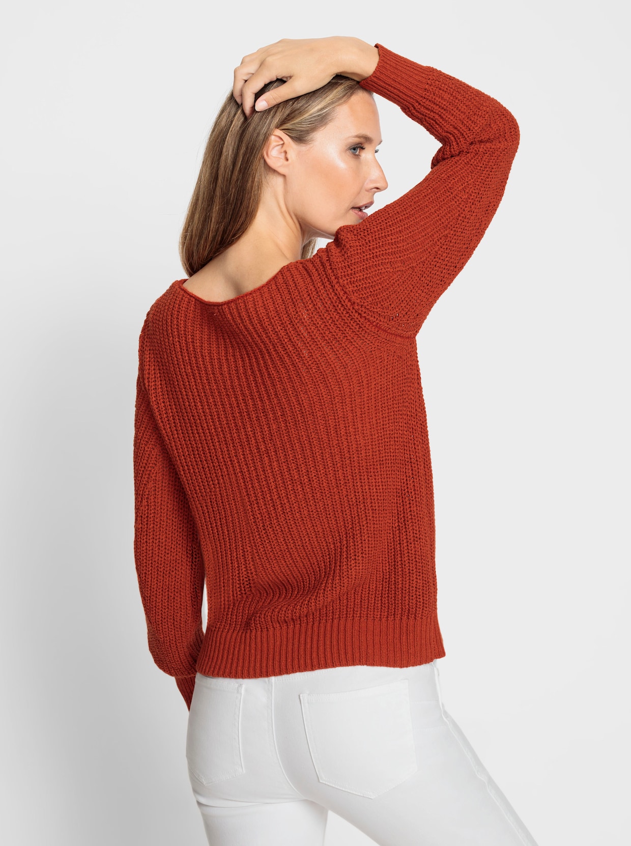 heine Pullover - rostrot