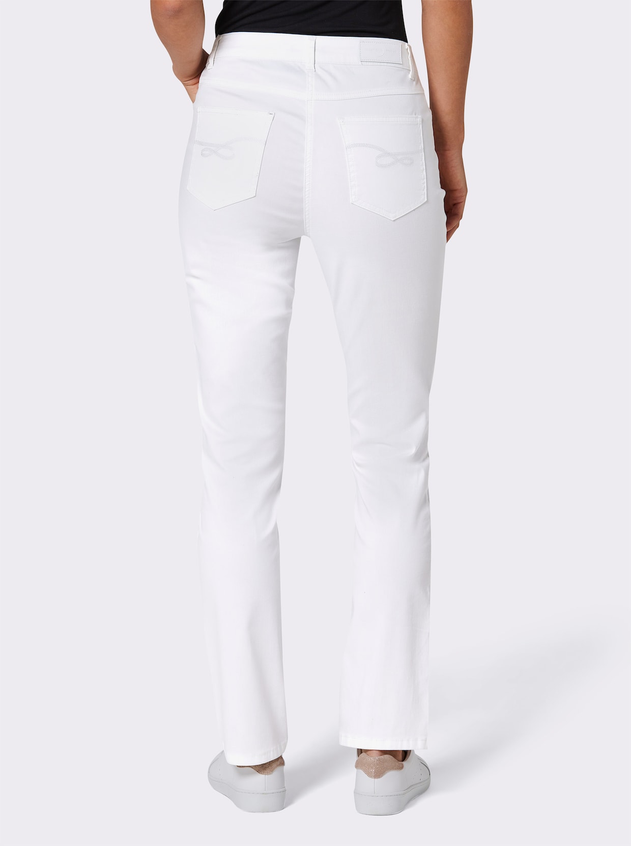 CREATION L PREMIUM 5-Pocket-Hose - weiß