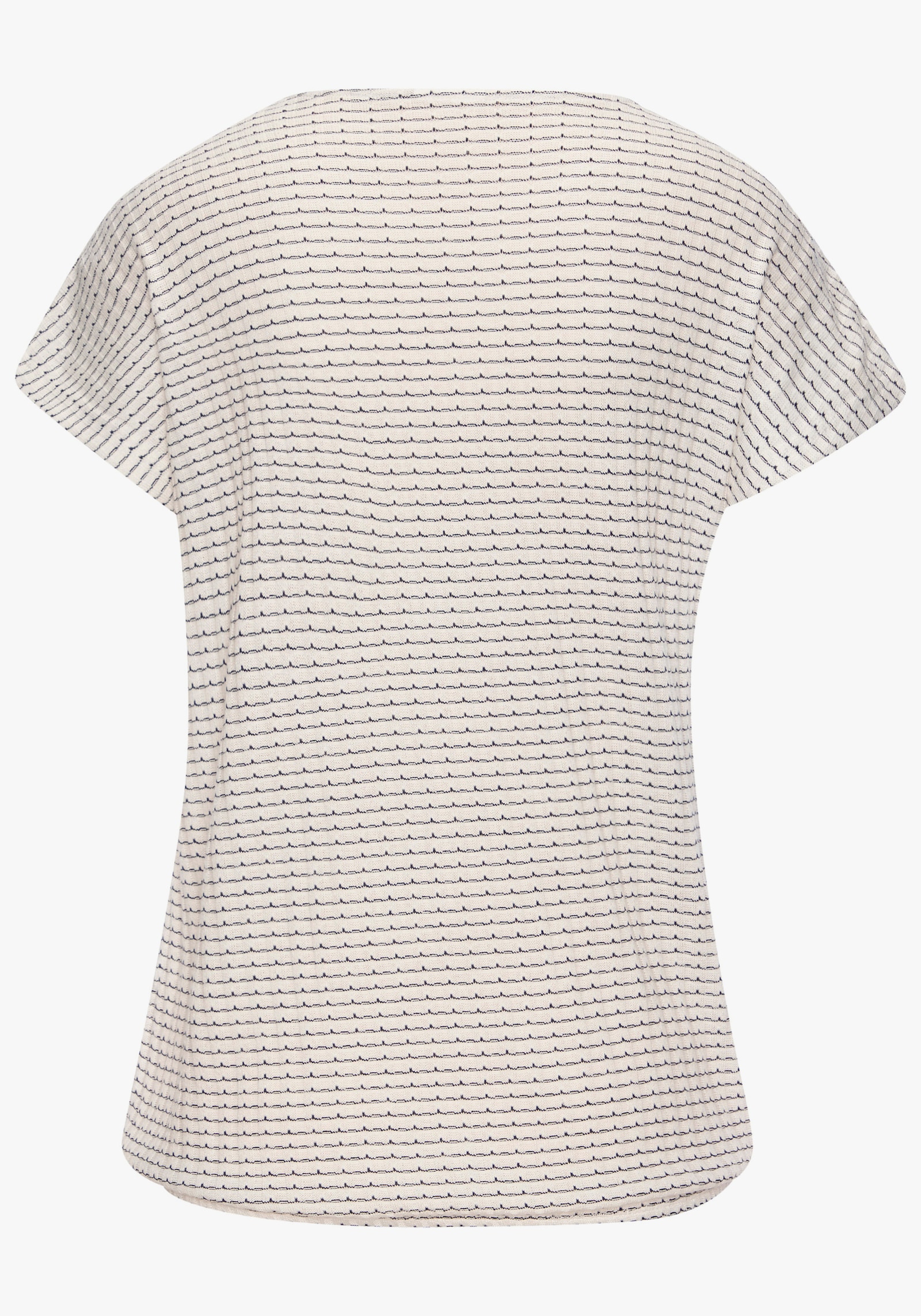 Vivance Shirt met korte mouwen - crème, zwart