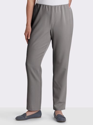 Stretch-Hose mit innenliegendem Dehnbund - grau