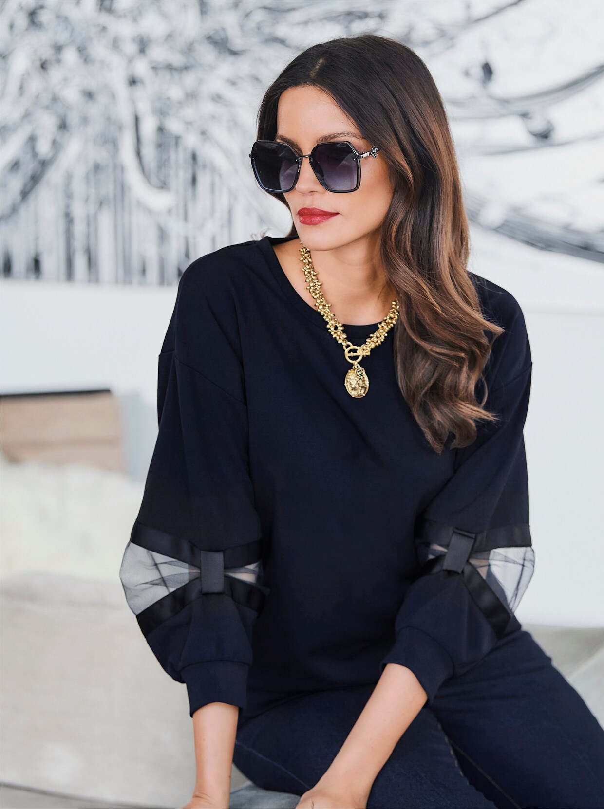 heine Shirt - marine