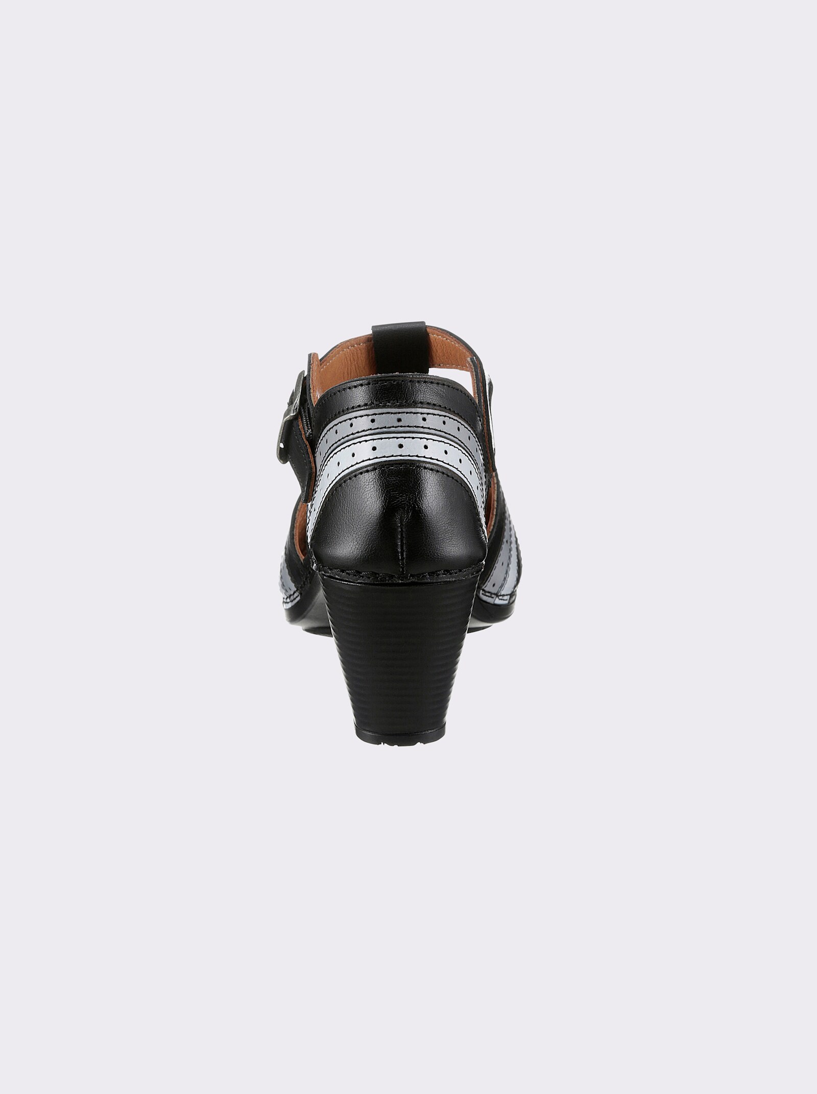 Gemini Sandalette mit verstellbaren Riemchen - schwarz