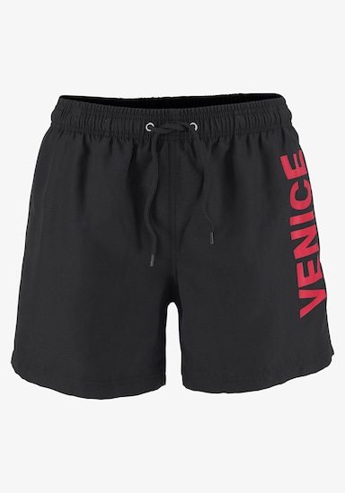 Venice Beach Badeshorts - schwarz