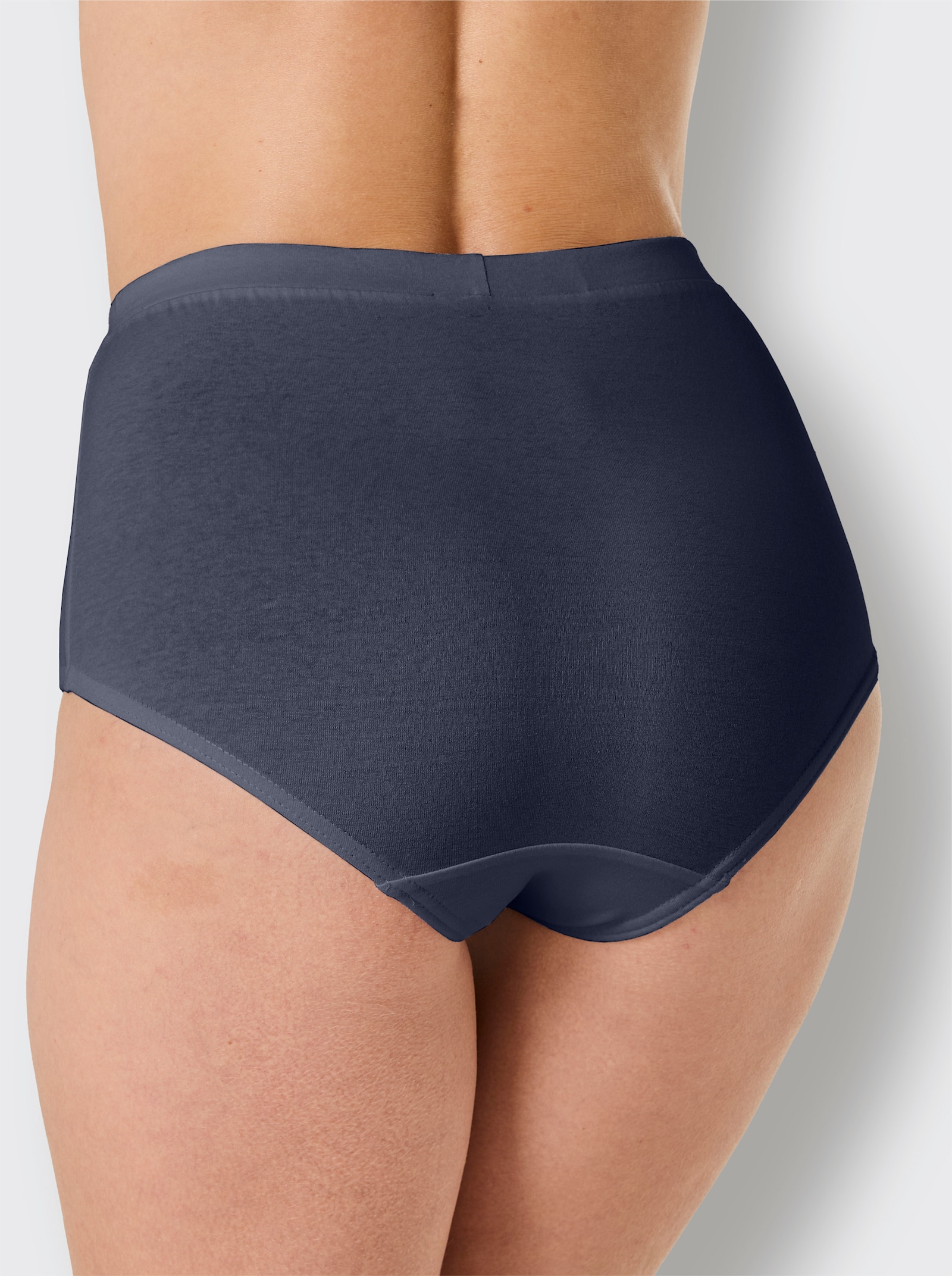 wäschepur Formslip - marine + dunkelrot