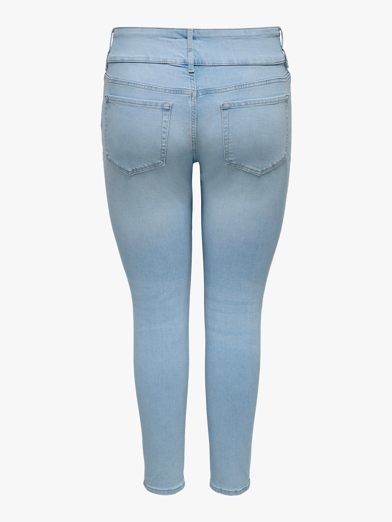 ONLY CARMAKOMA High-waist-Jeans - light blue denim