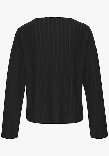 Vivance Langarmshirt - schwarz