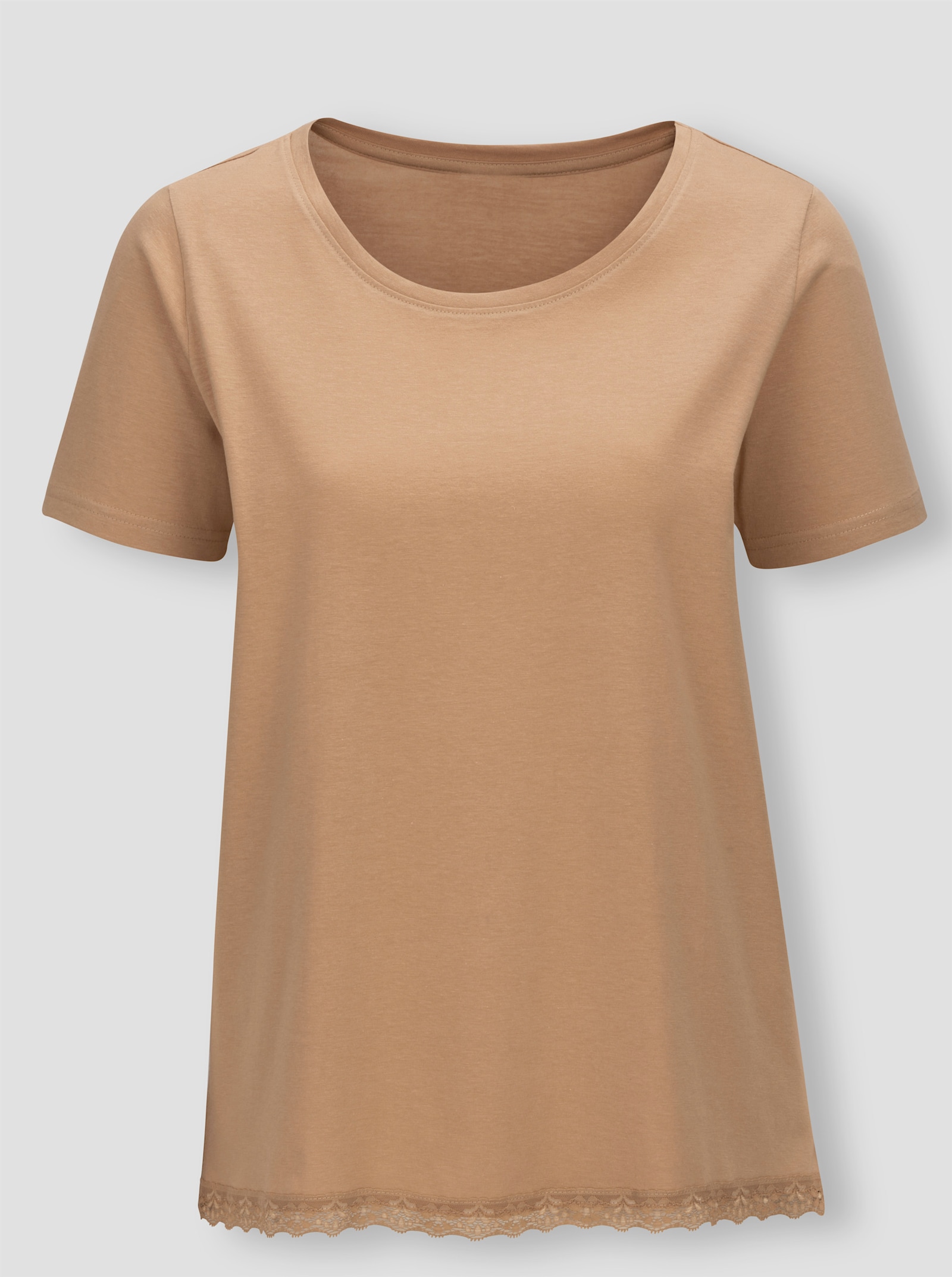 wäschepur Pyjama-T-shirt - couleur chamois
