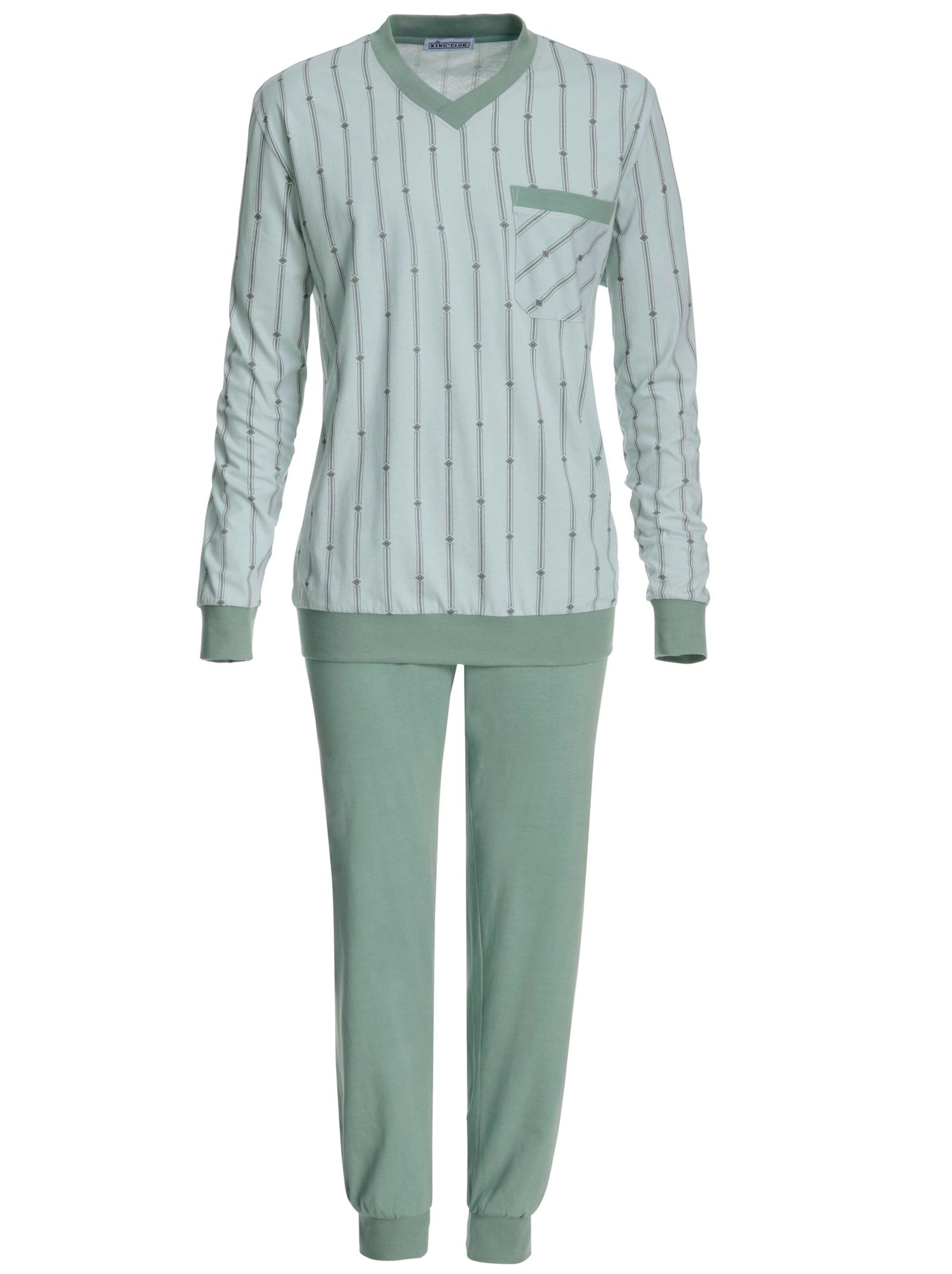 KINGsCLUB Schlafanzug - mint-petrol