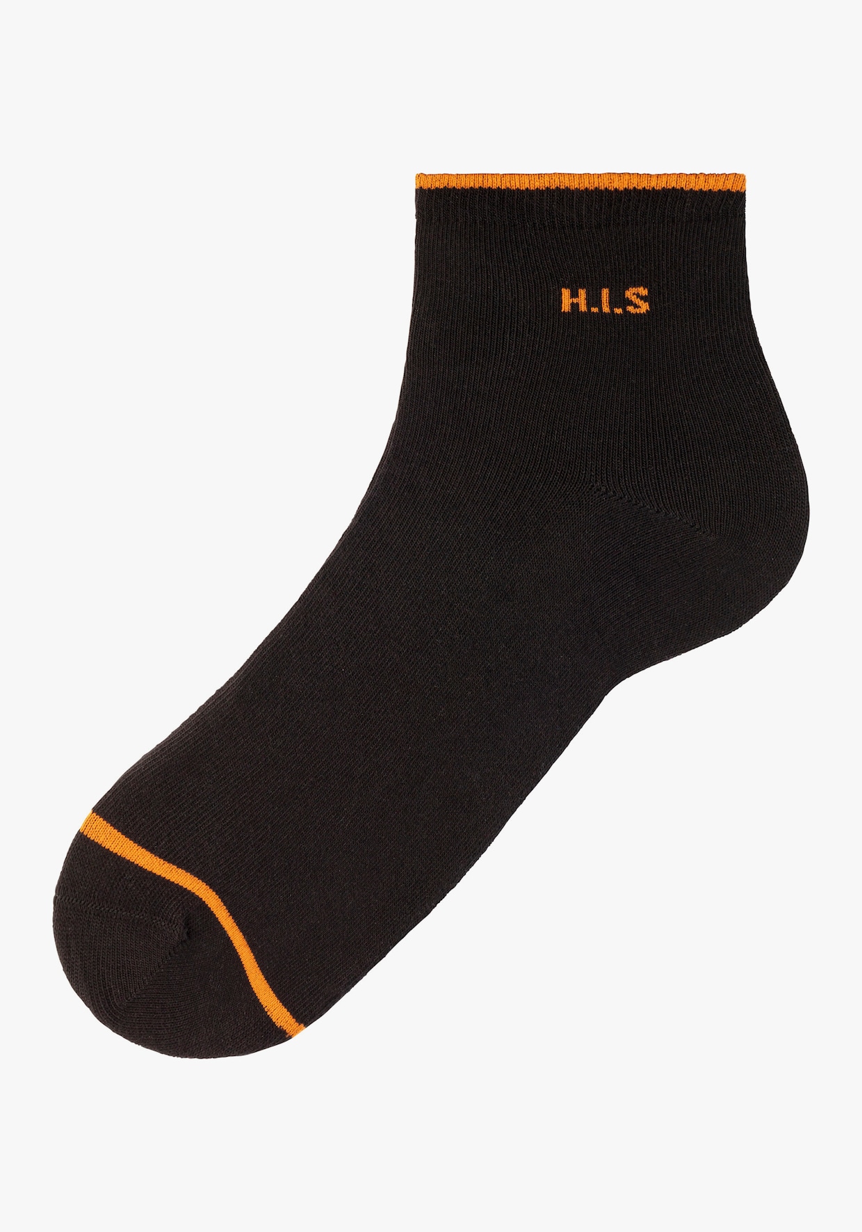 H.I.S Enkelsokken - 7x zwart